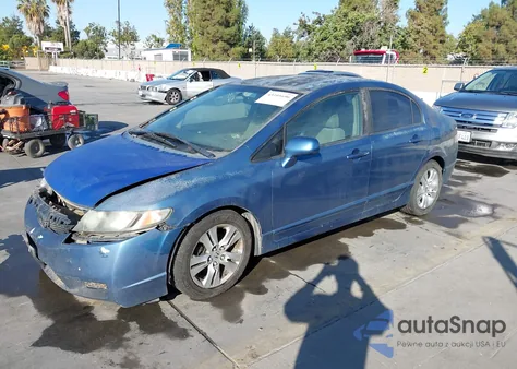 2010 Honda Civic Lx из США, поврежденный, VIN 2HGFA1F59AH581268